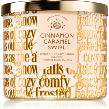 Bath & Body Works Cinnamon Caramel Swirl illatgyertya 411 g gyertya