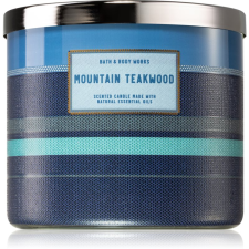 Bath & Body Works Mountain Teakwood illatgyertya I. 411 g gyertya