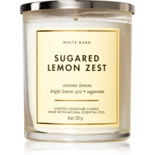 Bath & Body Works Sugared Lemon Zest illatgyertya 227 g gyertya
