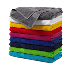 Bath Towel 450 fürdőlepedő unisex sárga 70 x 140 cm babatörülköző, kifogó