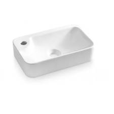 Bathco Spain Alicante mosdótál 44x33.5 cm négyszögletes fehér 0036P fürdőkellék