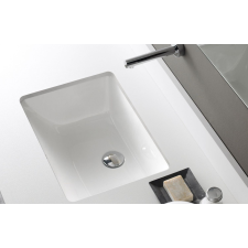 Bathco Spain Torino mosdótál 51x32 cm négyszögletes fehér 0051B fürdőkellék
