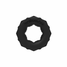 Bathmate - Spartan szilikon erekciógyűrű (fekete) péniszgyűrű