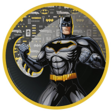 Batman City papírtányér 8 db-os 23 cm party kellék