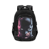 Batman Iskolatáska Plus Batman Face, 46 x 34 x 21 cm 46 x 34 x 21 cm fekete