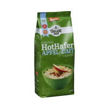 Bauckhof Bio Meleg zabkása Alma-Fahéj - gluténmentes Demeter, 400g bébiétel