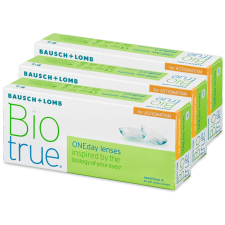 "Bausch&Lomb" Biotrue ONEday for Astigmatism (90 lencse) kontaktlencse