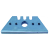 Bautool gipszkarton élgyalu tartalék trapézpenge 10db (b4320651)