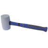 Bautool Gumikalapács 80mm fej, soft üvegszálas nyéllel fehér (b2680222205)
