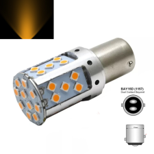 BAY15D 35smd sárga led izzó DC10-30V autó tuning
