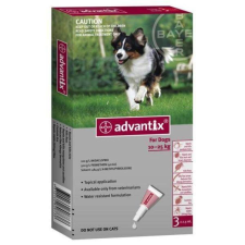 Bayer Advantix spot on 2,5 ml (10-25kg)4x élősködő elleni készítmény kutyáknak