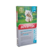 Bayer Advantix Spot On 4-10kg 1ml (4db) élősködő elleni készítmény kutyáknak
