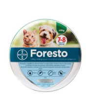 Bayer Foresto bolhanyakörv kicsi macska - kutya 8 kg-ig élősködő elleni készítmény kutyáknak