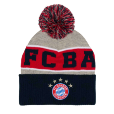  Bayern München sapka pompomos gyerek FC BAYERN szürke-kék