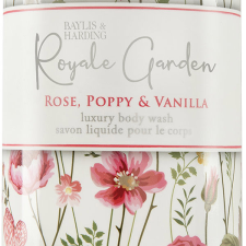 Baylis-Harding BAYLIS & HARDING Royale Garden Rose, Poppy & Vanilla 500 ml tusfürdők