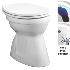  Bázis WC laposöblítésű, alsókifolyású, E+, fehér szaniter