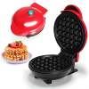 BB Retro mini gofri sütő tapadásmentes bevonattal, jelzőfénnyel, 350W - 11cm átmérő