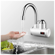 BB WATER+ Fali csatlakozós vízmelegítő csaptelep, LED kijelzővel csaptelep