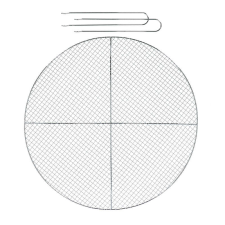 BBQ Barbecue, BBQ grill rács, levehető fogóval, 60 cm-es kerti sütés és főzés