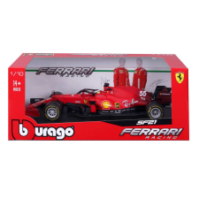  Bburago 1/18 versenyautó - Ferrari, 2021-es szezon autó autópálya és játékautó