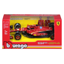  Bburago 1/43 F1 versenyautó - Ferrari SF-24 autópálya és játékautó