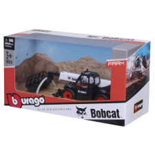 BBurago 1/50 - Bobcat teleszkópos emelőkosárral autópálya és játékautó