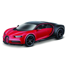 Bburago Bugatti Chiron Sport piros autómodell 1:32 méretarány autópálya és játékautó
