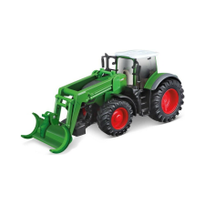 BBurago Fendt traktor fakitermelő markolóval fém modell (18-31636) autópálya és játékautó