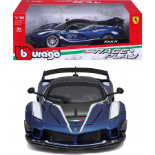 BBurago Ferrari R&P FXX-K EVO, blau #27 1:18 Autómodell (637974) autópálya és játékautó