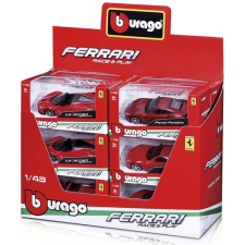 BBurago Ferrari versenyautó 143 - többféle  Ajánlott 3-6 éves korig fiúknak (74976) autópálya és játékautó
