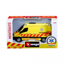 Bburago Jr. Bburago 1:50 Magyar mentőautó - VW Cratfer autópálya és játékautó
