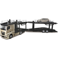 BBurago Mercedes-Benz autószállító fém modell Ezüst (1:43) (31458) autópálya és játékautó