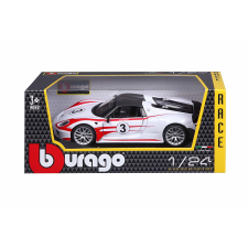 BBurago Porsche 918 Spyder modell (1:24) (15628009) autópálya és játékautó