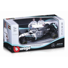 BBurago versenyautó - 2019 Mercedes F1, 1:43 autópálya és játékautó