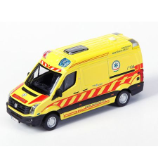 Bburago Volkswagen Crafter magyar mentőautó 1:50 (39309) autópálya és játékautó