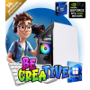  Be Creative 14.gen konfiguráció - i9-14900KF, 16GB DDR4 3600MHz RGB RAM, 1TB M.2 (2100/3500), 1TB SSD (500/550), RTX 3060 8GB