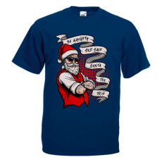  Be Naughty - Karácsonyi Férfi Póló