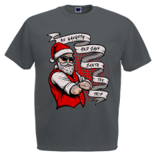  Be Naughty - Karácsonyi Férfi Póló férfi póló