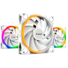 be quiet! 120mm be quiet! LIGHT WINGS White PWM Triple-Pack (BL100) - Ventilátor