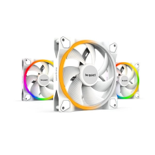 be quiet! LIGHT WINGS White 140mm PWM high-speed Triple-Pack hűtés