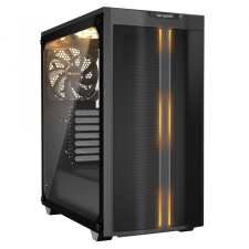 Be Quiet Pure Base 500DX Black táp nélküli ablakos ház fekete (BGW37) számítógép ház