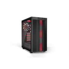 be quiet! Pure Base 500DX Red Számítógépház - Fekete (BGW42) számítógép ház