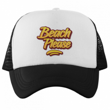  Beach Please - Trucker Hálós Baseball Sapka női sapka