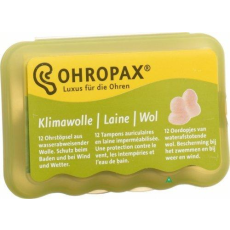 Beaco Ohropax Klíma-Wolle gyapjú füldugó 6 pár