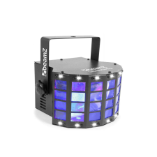  BeamZ Butterfly (3x3W) RGB 24 optikás LED derby fényeffekt + Stroboszkóp világítási kellék
