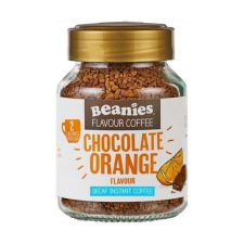 Beanies Chocolate-Orange csoki-narancs ízű koffeinmentes instant kávé 50g alapvető élelmiszer