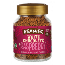 Beanies Fehércsokis málna ízű instant kávé 50 g kávé