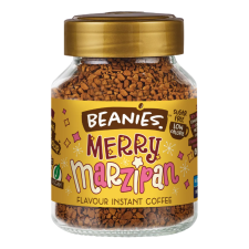 Beanies Ízesített Instant Kávé Merry Marzipan 50g - Angol kávé
