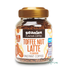 Beanies karamellás mogyorós ízű instant kávé 50 g kávé