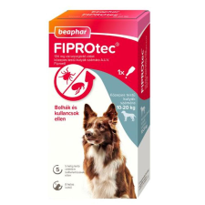 Beaphar Fiprotec Dog M 1x bolha- és kullancsirtó spot-on kutyáknak (10-20kg) élősködő elleni készítmény kutyáknak